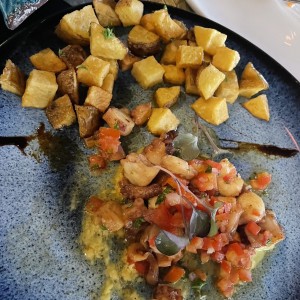Pulpo al grill picado
