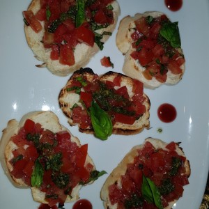 Bruschetas di pomodoro