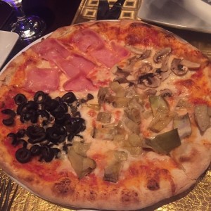 pizza 4 estaciones