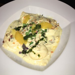 ravioli de salmon