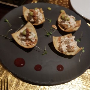 gondolas de mariscos