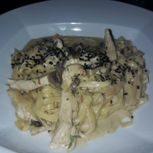 Pasta con pollo