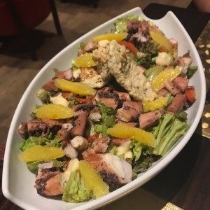 ensalada se pulpo