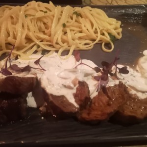 Medallones de filete al grill