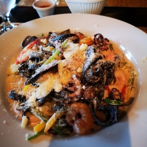 Pasta con mariscos