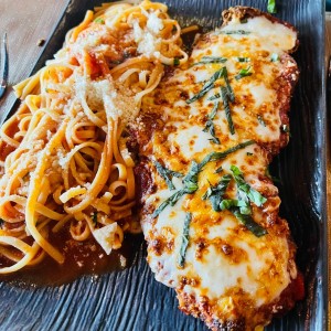 Lomito a la parmigiana