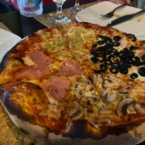 pizza 4 estaciones