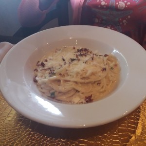 Spaguetti a la Carbonara