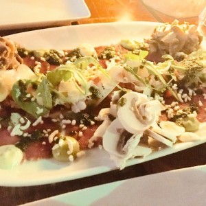 Carpaccio de lomito