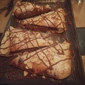 Calzone de nutella