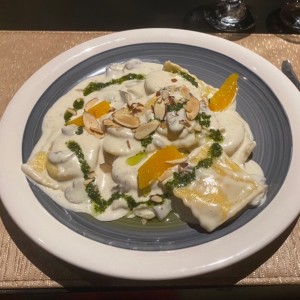 Raviolis de Salmon