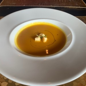sopa de zapallo