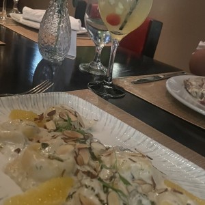 Raviolis de Salmon
