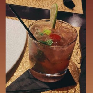 mojito de fresa