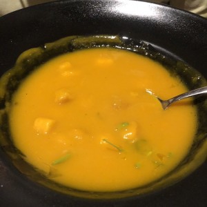 Crema de zapallo (crema del dia)