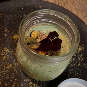 Tiramisu de pistacho