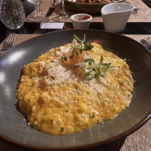 Risotto Zucca e Gamberi