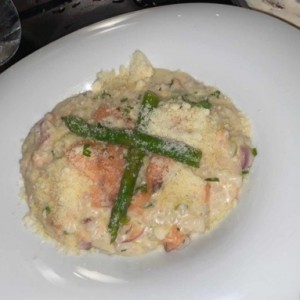 Rissoto de salmon 