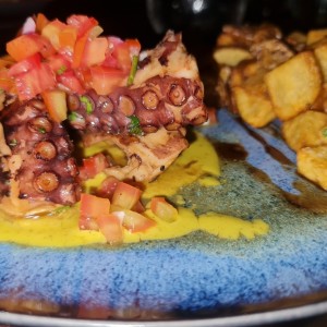 pulpo al grill
