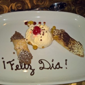 Postres - Cannoli