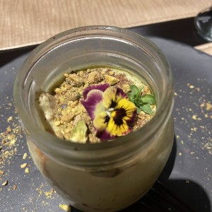 Tiramisu de pistacho