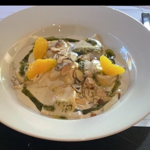 ravioli de salmon