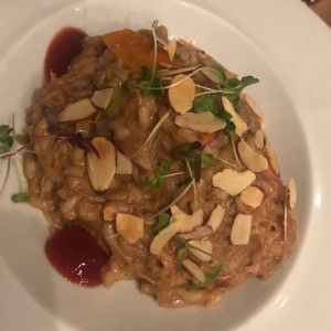 rissotto de cochinillo