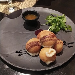 croquetas de queso de cabra