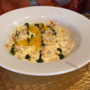raviolis de salmon