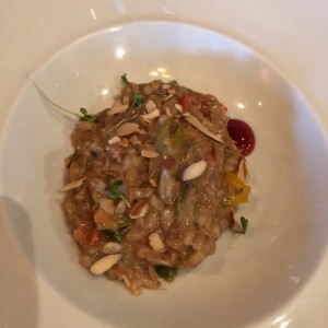 risotto de cochinillo