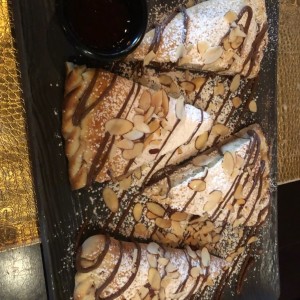 calzone con nutella