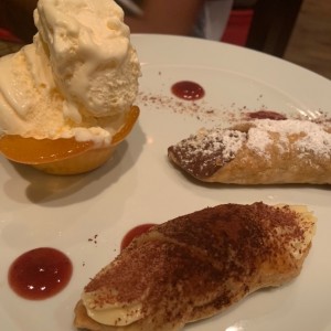 postre cannoli
