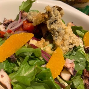 ensalada de hongos