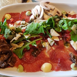 carpaccio di manzo