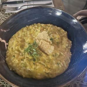 Rizoto de camarones