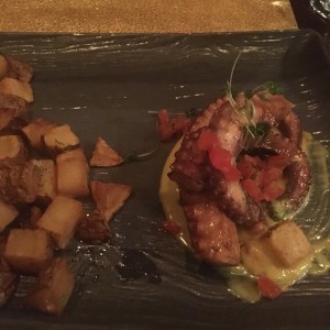 pulpo al grill