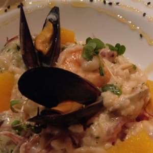 Risotto de marisco
