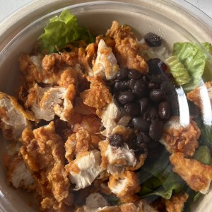 Bowl de Pollo empanizado