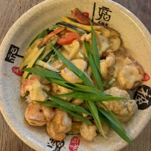 camarones al curry