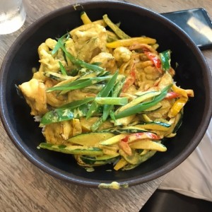 curri de camarones