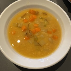 sopa de arveja