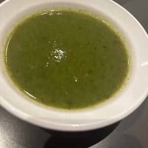 Crema de espinaca