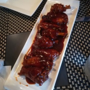 Alitas de pollo al BBQ