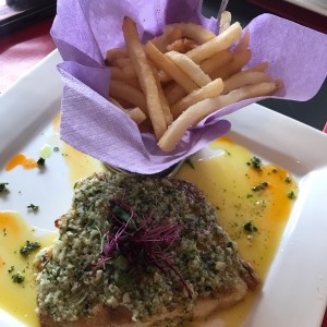 Filete de Pescado al Ajillo