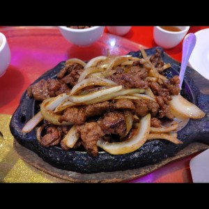 Carne a la plancha 