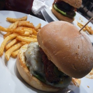 Caminito y times square Burger