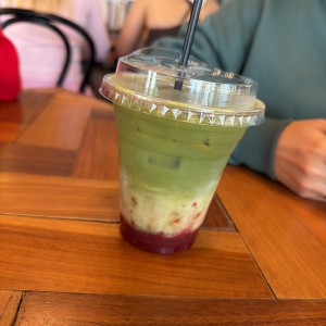 Strawberry matcha 