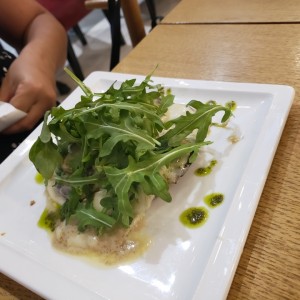 hongo portobello gratinado