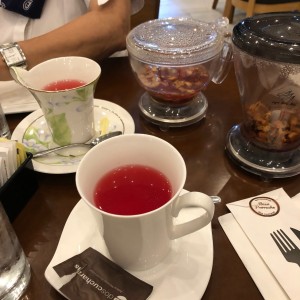 Infusion de almendras, riquisima.