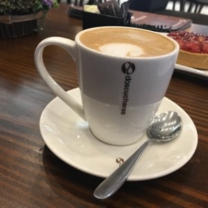 Capuccino con leche de almendras